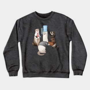 A business of ferrets Crewneck Sweatshirt